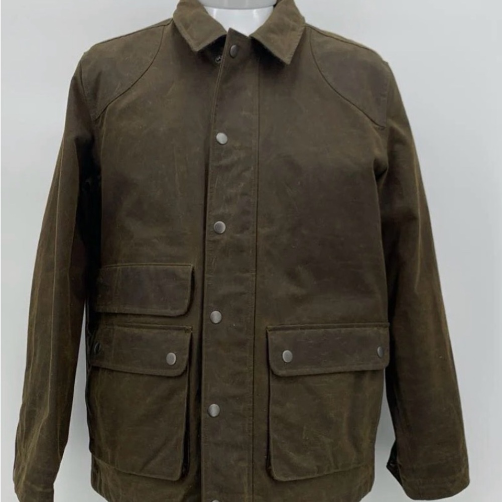 Flint and Tinder Hudson waxed canvas Jacket XL